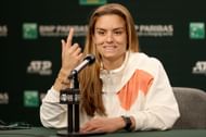 Maria Sakkari is the ninth seed at Indian Wells 2024